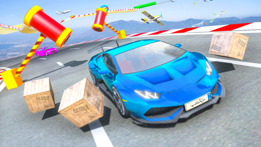 اسکرین شات 4 بازی Ramp Car Games: GT Car Stunts