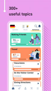 اسکرین شات برنامه Learn German - 11,000 Words 4