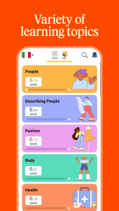 اسکرین شات 5 برنامه Learn Italian - 11,000 Words