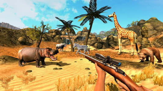 اسکرین شات بازی Wild Deer Hunter 2019: Sniper 3d Gun Shooter games 1