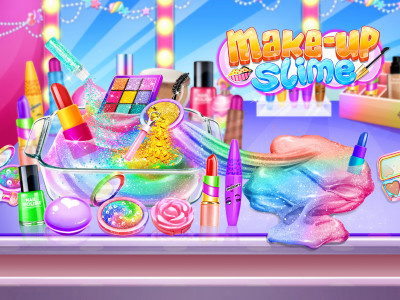 اسکرین شات بازی Make-up Slime - Glitter Slime 4