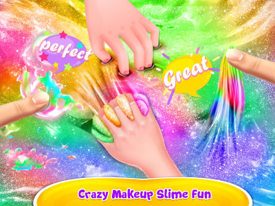 اسکرین شات 3 بازی Makeup Slime - Glitter Slime