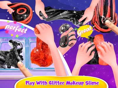 اسکرین شات 5 بازی Makeup Slime - Glitter Slime