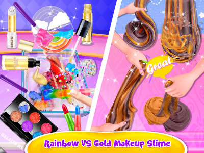 اسکرین شات 7 بازی Make-up Slime - Glitter Slime