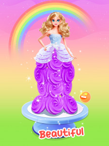 اسکرین شات 3 بازی Princess Cake - Sweet Desserts