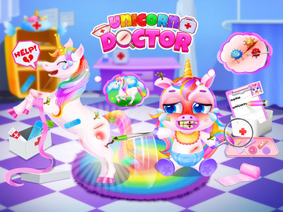 اسکرین شات بازی Unicorn Doctor - Crazy Clinic 5