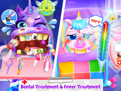 اسکرین شات بازی Unicorn Doctor - Crazy Clinic 4