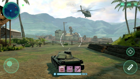 اسکرین شات بازی War Machines：Tanks Battle Game 1