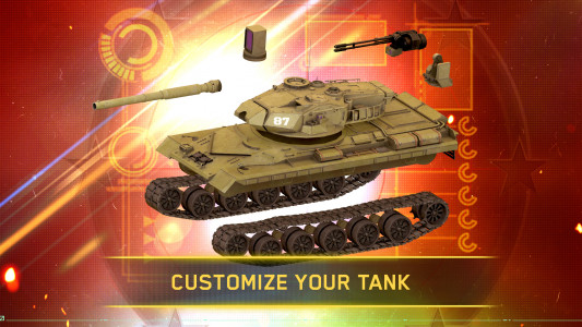 اسکرین شات بازی War Machines：Tanks Battle Game 1