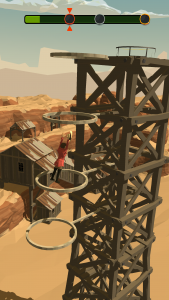 اسکرین شات بازی Cowboy Flip 3D 5