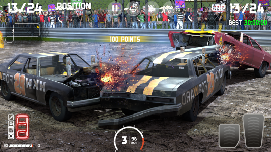 اسکرین شات بازی Demolition Derby: Car Games 1