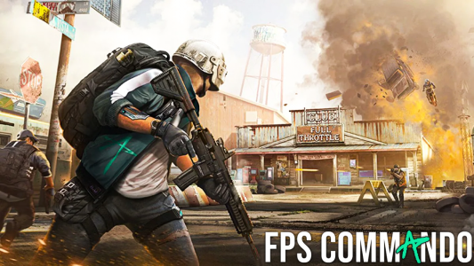 اسکرین شات برنامه FPS Commando Shooter Games 5