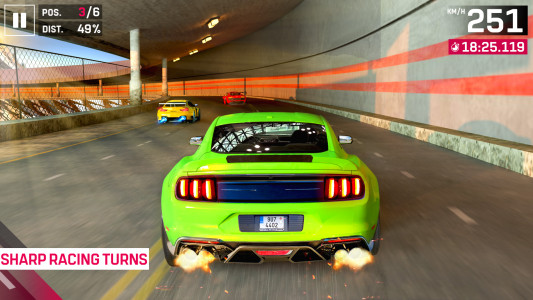 اسکرین شات 3 بازی Traffic Car Driving Turbo Game