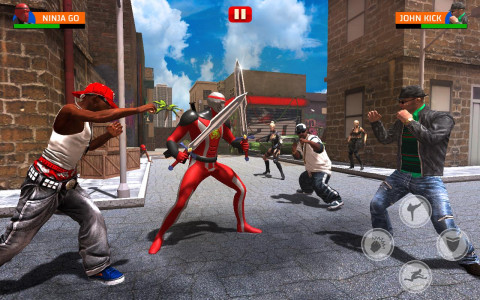 اسکرین شات بازی Super Ninja Hero Fighting Game - Kungfu Battle 3