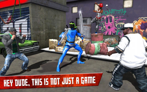 اسکرین شات بازی Super Ninja Hero Fighting Game - Kungfu Battle 5