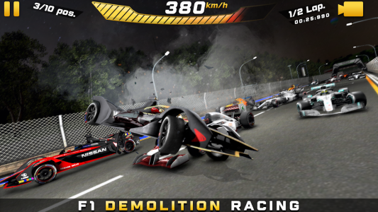 اسکرین شات برنامه Formula Car Speed Racing 3D 8