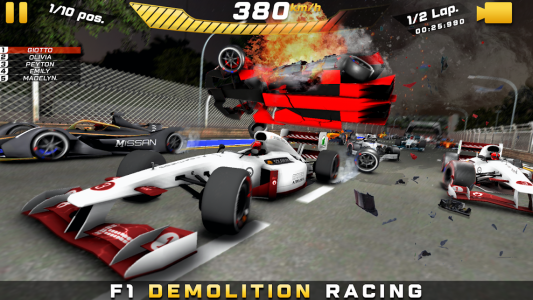 اسکرین شات برنامه Formula Car Speed Racing 3D 4