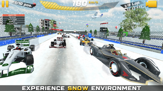 اسکرین شات برنامه Formula Car Speed Racing 3D 3
