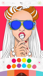 اسکرین شات 2 برنامه Colorfy: Coloring Book Games