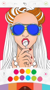 اسکرین شات برنامه Colorfy: Coloring Book Games 4