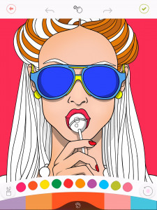 اسکرین شات برنامه Colorfy: Coloring Book Games 2