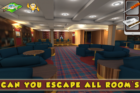 اسکرین شات بازی Can you escape 3D: Cruise Ship 5