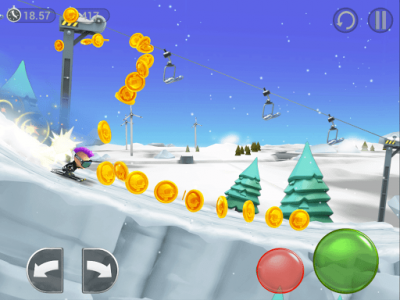 اسکرین شات بازی Snow Trial 8