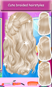 اسکرین شات بازی Ice Queen Rainbow Hair Salon 5