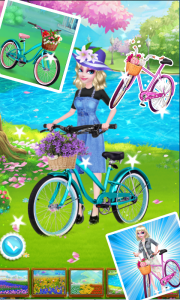 اسکرین شات بازی Ice Princess Bike Spring 4