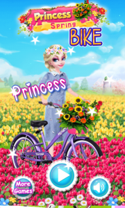 اسکرین شات بازی Ice Princess Bike Spring 1
