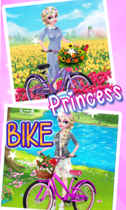 اسکرین شات بازی Ice Princess Bike Spring 3