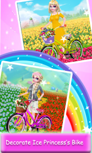 اسکرین شات بازی Ice Princess Bike Spring 2