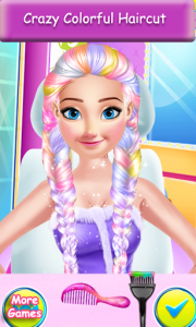 اسکرین شات بازی Princesses Crazy Makeup Dressup 3
