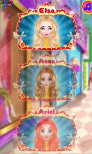اسکرین شات بازی Princesses New Hairstyles 6