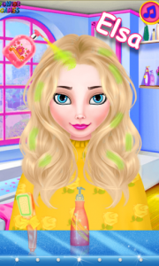 اسکرین شات بازی Princesses New Hairstyles 2