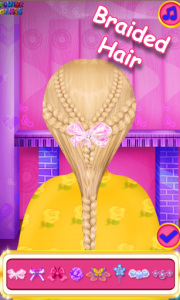 اسکرین شات بازی Princesses New Hairstyles 5