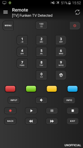 اسکرین شات 2 برنامه Remote for Telefunken TV