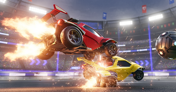 اسکرین شات 1 بازی Rocket Car Racing Games 3D