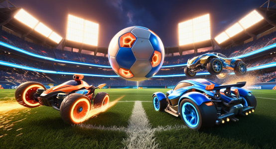 اسکرین شات 4 بازی Rocket Car Racing Games 3D