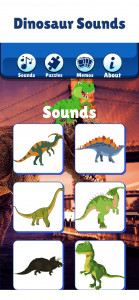 اسکرین شات بازی T-Rex Games Dinosaur For Kids 2