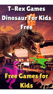 اسکرین شات بازی T-Rex Games Dinosaur For Kids 1