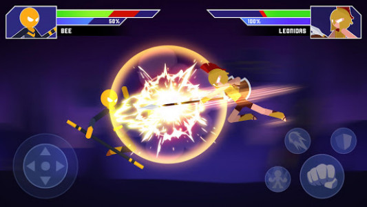 اسکرین شات بازی Galaxy of Stick: Super Champions Hero 1
