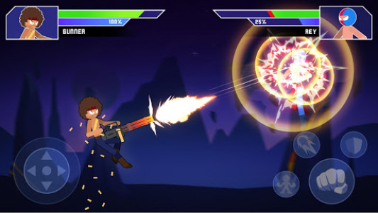 اسکرین شات بازی Galaxy of Stick: Super Champions Hero 2