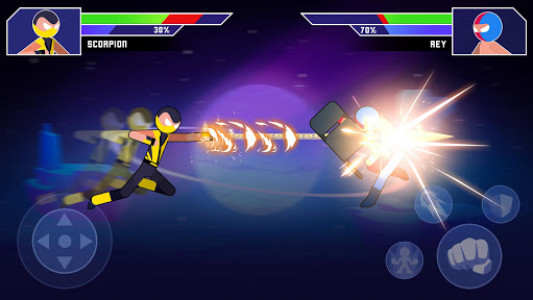 اسکرین شات بازی Galaxy of Stick: Super Champions Hero 4