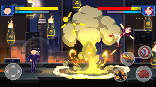 اسکرین شات بازی Stick Super: Hero - Strike Fight for heroes legend 3