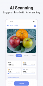 اسکرین شات برنامه Calory: Track Calories & Macro 1