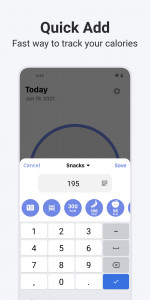 اسکرین شات برنامه Calory: Track Calories & Macro 4