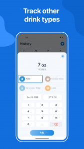 اسکرین شات برنامه Water Tracker: WaterMinder app 4