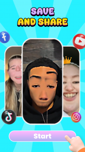 اسکرین شات 7 برنامه Funny Face Mix: Face Challenge