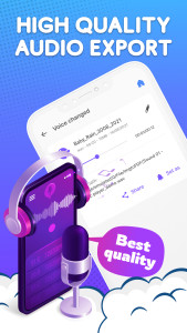 اسکرین شات 6 برنامه Voice Changer by Sound Effects